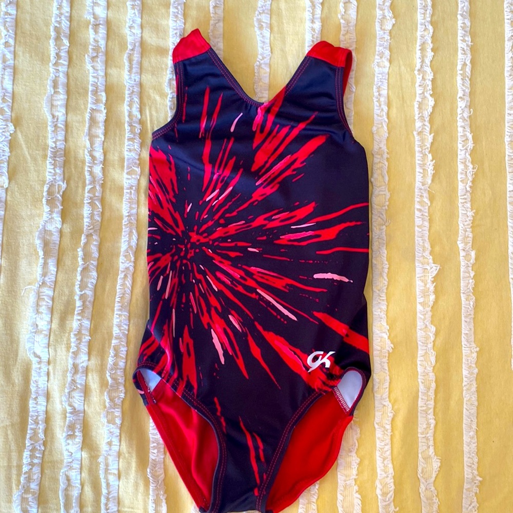 GK Red and Black Leotard🤸🏻‍♀️